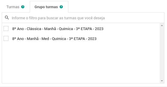 Exitus grupo turmas