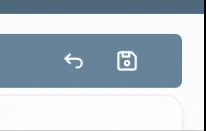 botão salvar material