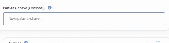 palavras-chave palavras-chave